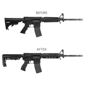 AR-15 ergonomic grip upgrade