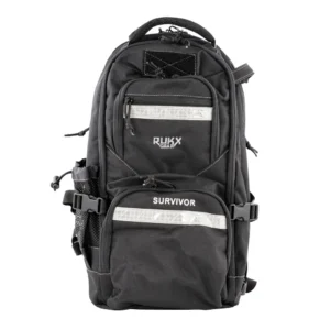 RUKX – ATI RUKX Gear Survivor Black Backpack Safety-Enhanced Reflective Tactical Backpack