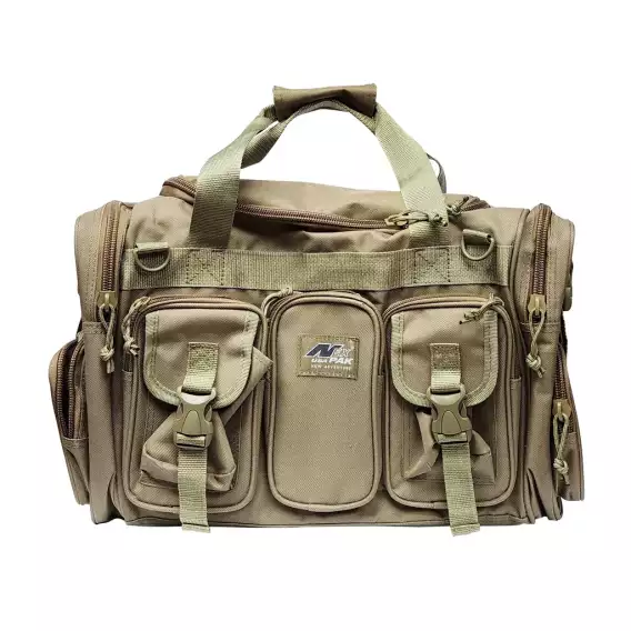 Durable range bag with MOLLE