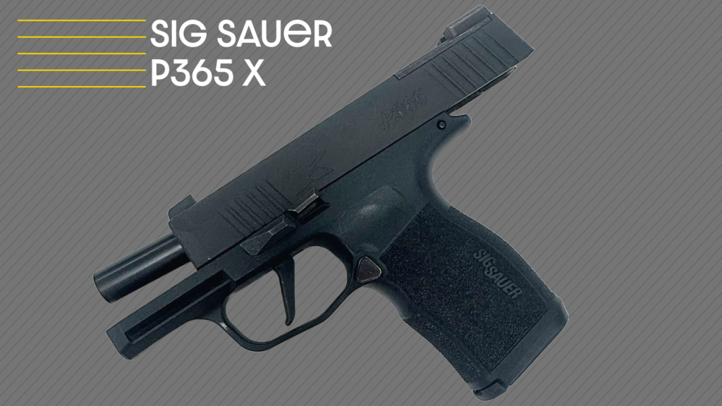 Sig Sauer P365X 9mm Breached