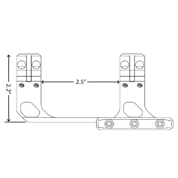 XTS-1IN-30MM MULTI-SIZED UNI-MOUNT SCOPE RINGS - Image 4