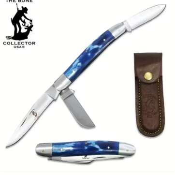 5" BLUE STOCKMAN'S KNIFE