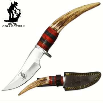 HORN HANDLE HUNTING KNIFE