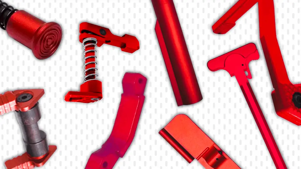 XTS Anodized Parts Kit - Red image