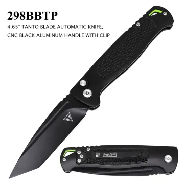 298BBTP – 4.65″ Automatic Knife with Aluminum Handle – GLOW IN THE DARK!