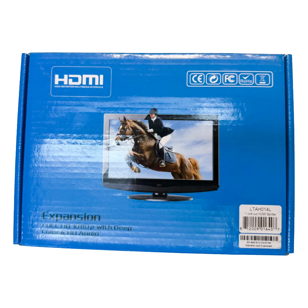 1x4 HDMI splitter 1080p