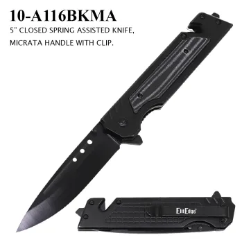 10-A116BKMA - 5" Closed Spring Assisted Knife