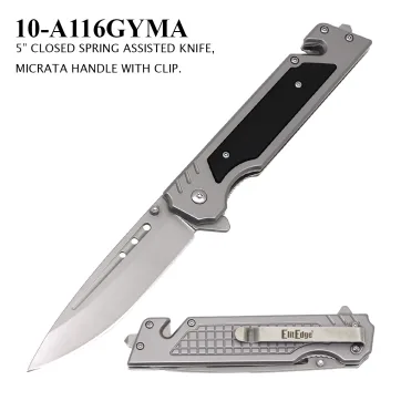 10-A116GYMA - 5" Closed Spring Assisted Knife