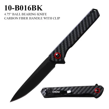 10-B016BK - ElitEdge 4.75" Closed, Ball Bearing Knife