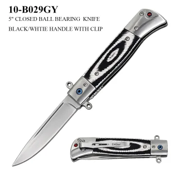 10-B029GY  5" Closed Ball Bearing Folding Knife