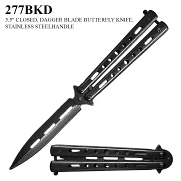 277BKD - 5.5" Dagger Blade Butterfly Knife