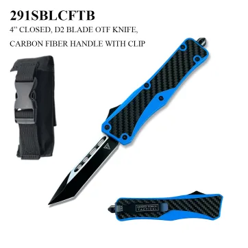 291SBLCFTB - 4" OTF Carbon Fiber Handle