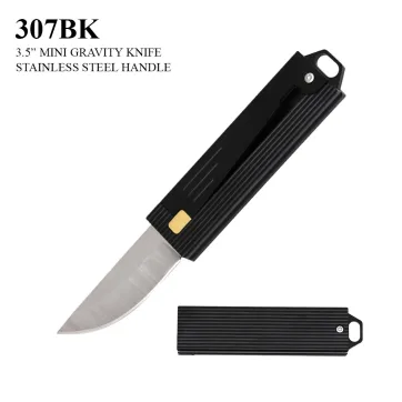 307BK - Mini Gravity Knife Black