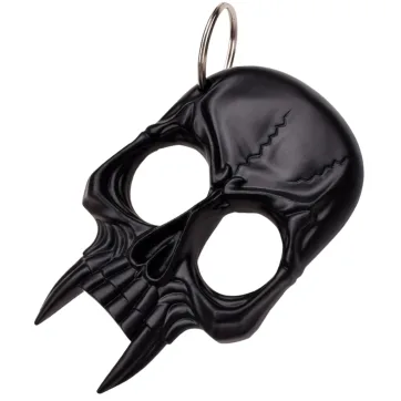 BK-15BK - Skull Self Defense Keychain