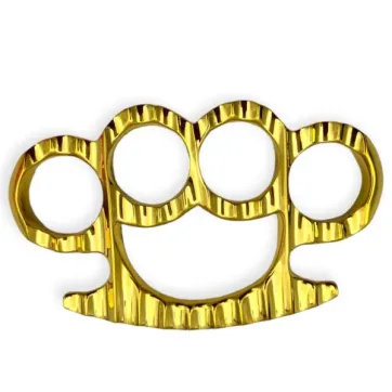 DEFENSE KNUCKLES REAL BRASS