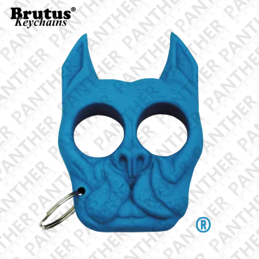 Light Blue Brutus Keychain