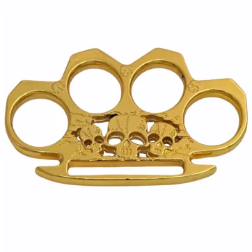 PK-206-GD - 5.2oz Skull Knuckles