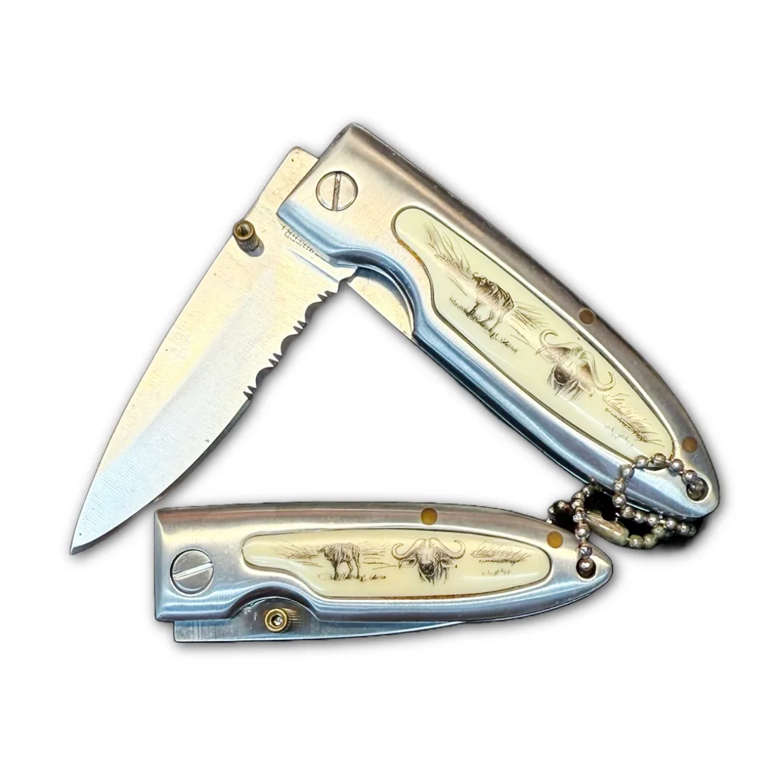 RA 7037BW - 2pc Manual Folding Boxed Set Water Buffalo - Image 3