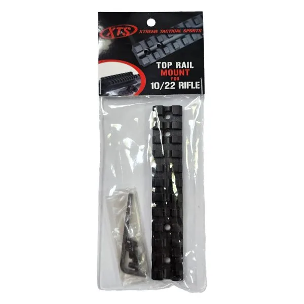 XTS Ruger® 10/22 Picatinny Top Rail Mount – Aluminum Receiver Scope Base 4.6” - Image 2