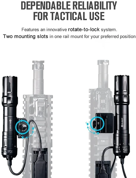 Odin Tactical Light For Rifles - Picatinny mounted - Image 3