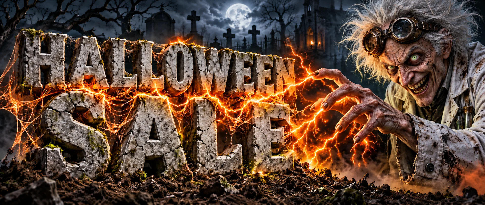 Halloween Sale promotional artwork